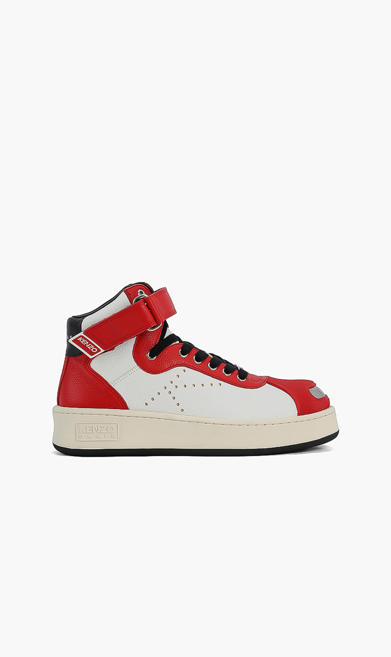 

Hoops High Top Sneakers, Red