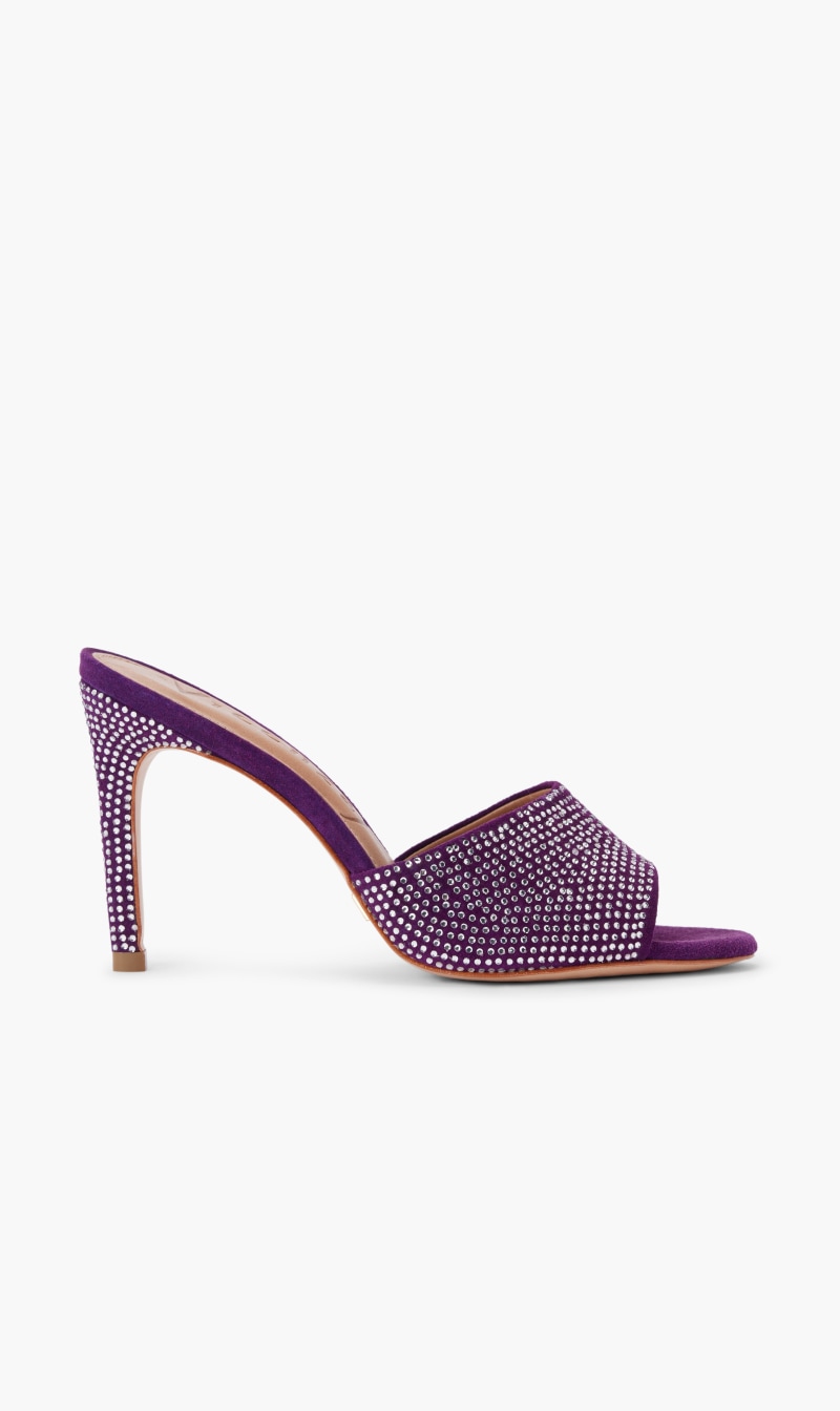 

Vicenza rhinestones - mules | the deal outlet, Purple