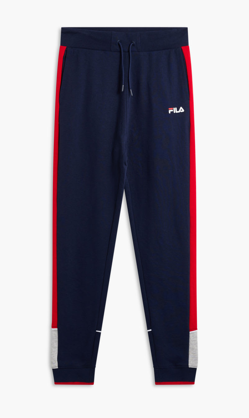 

Fila Blue Colour Block Pant for Men | The Deal Outlet