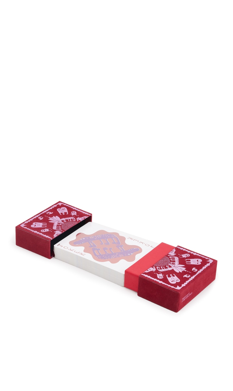 

Haas Jumbo Playing Cards, Red