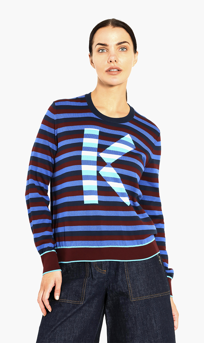 

Crew-neck Stripes Sweater