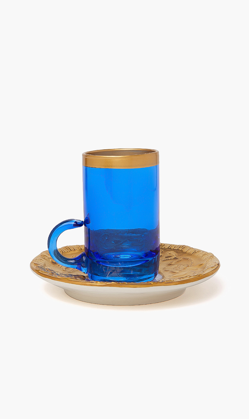 

Ramz Tea Cup & Saucer, Blue