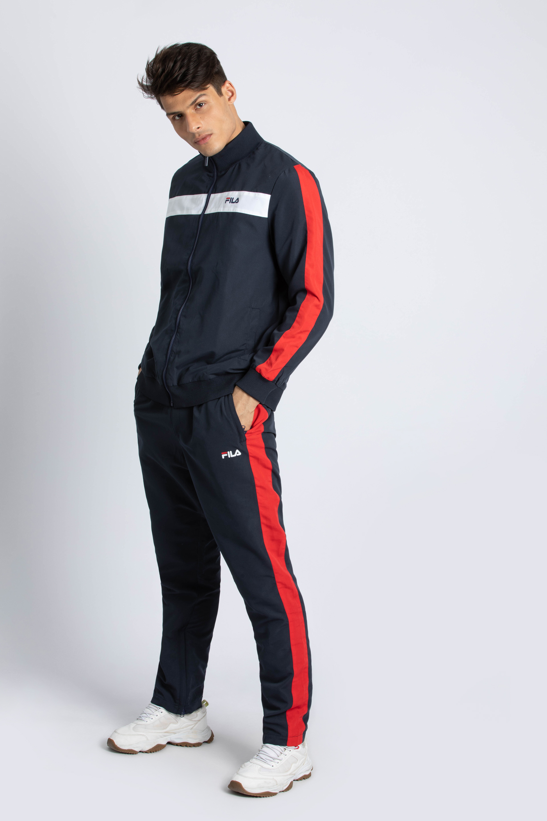 

Fila Toscano Colour Block Tracksuit