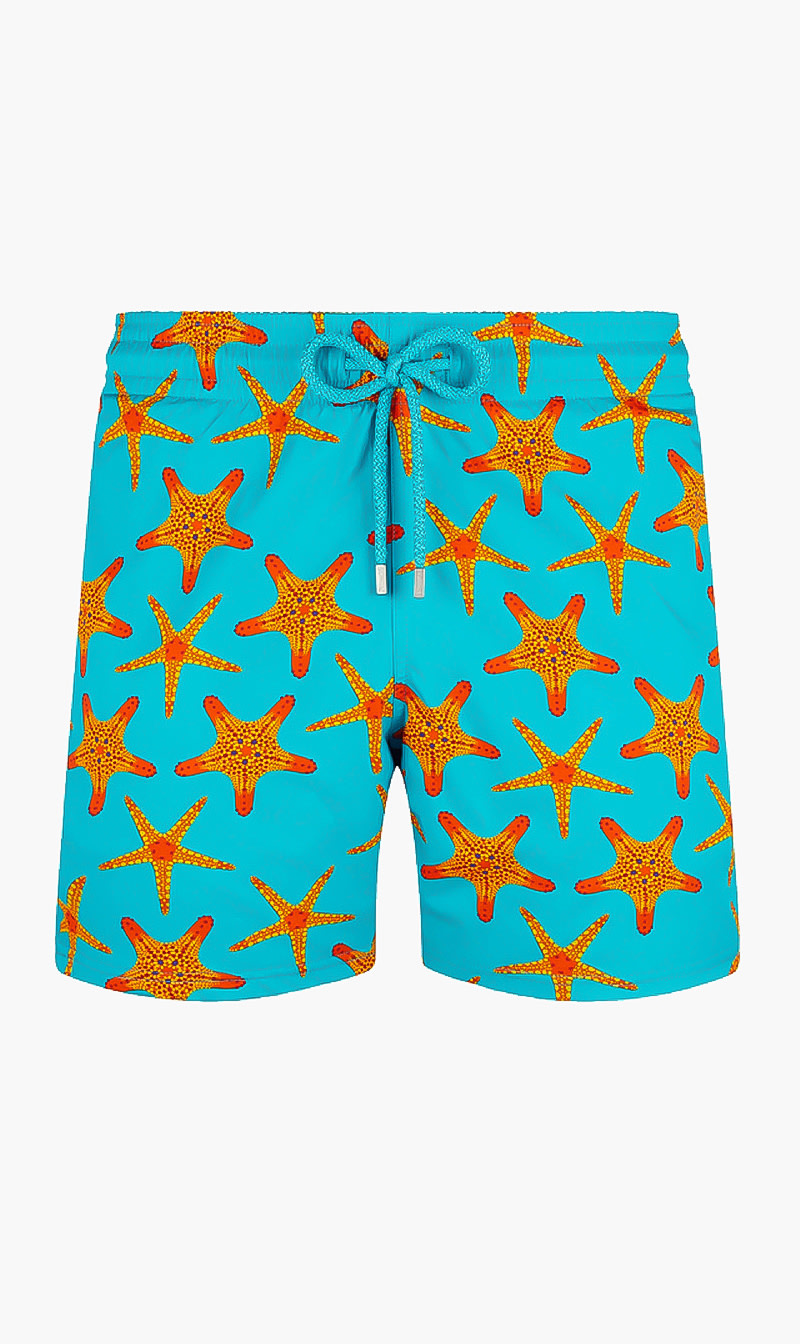 

Starfish Printed Shorts, Blue