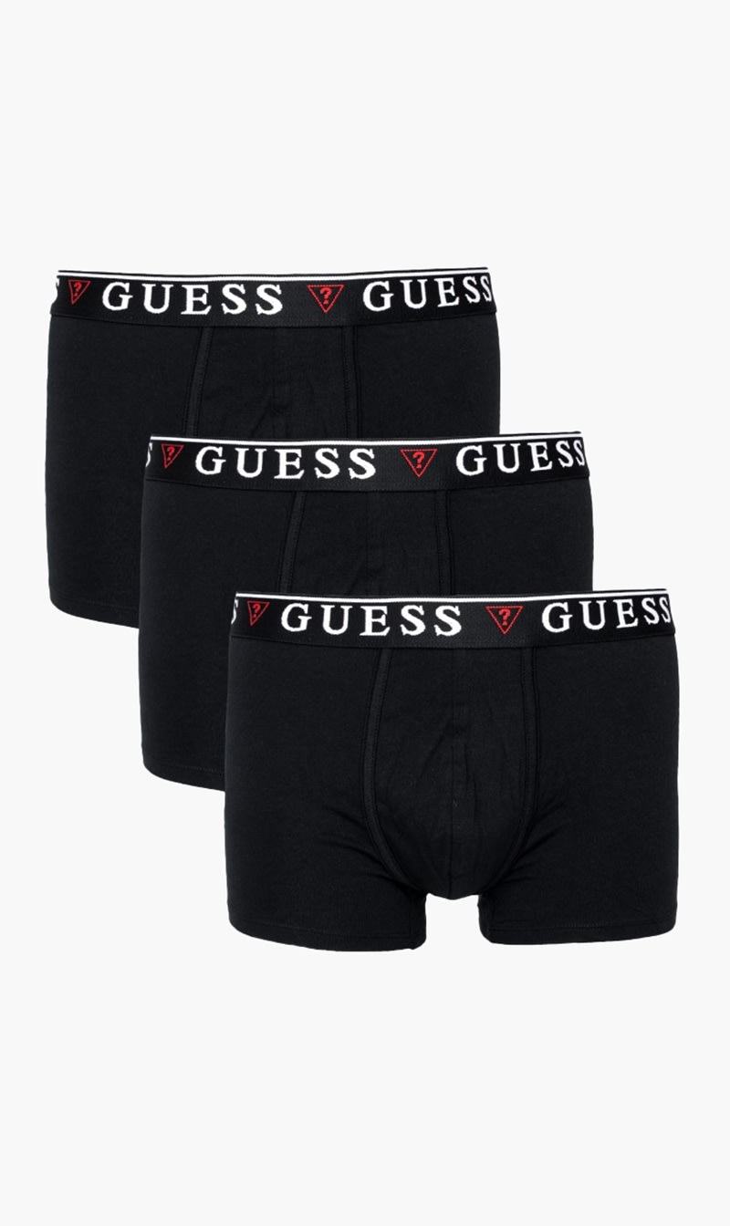 

Guess Black Three Pairs Of Boxers for Men | The Deal Outlet