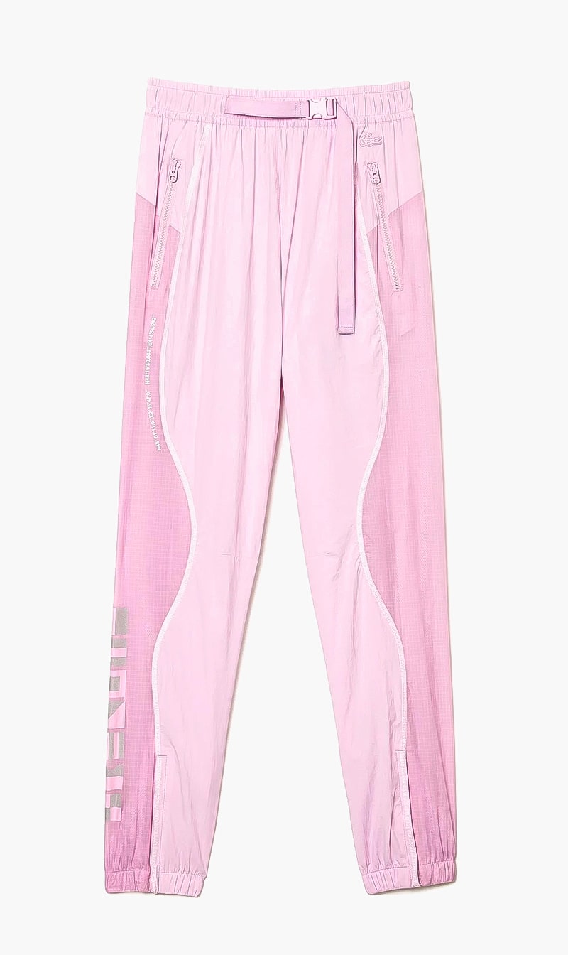 

Lacoste Pink Classic Logo Track Pants for Women | The Deal Outlet