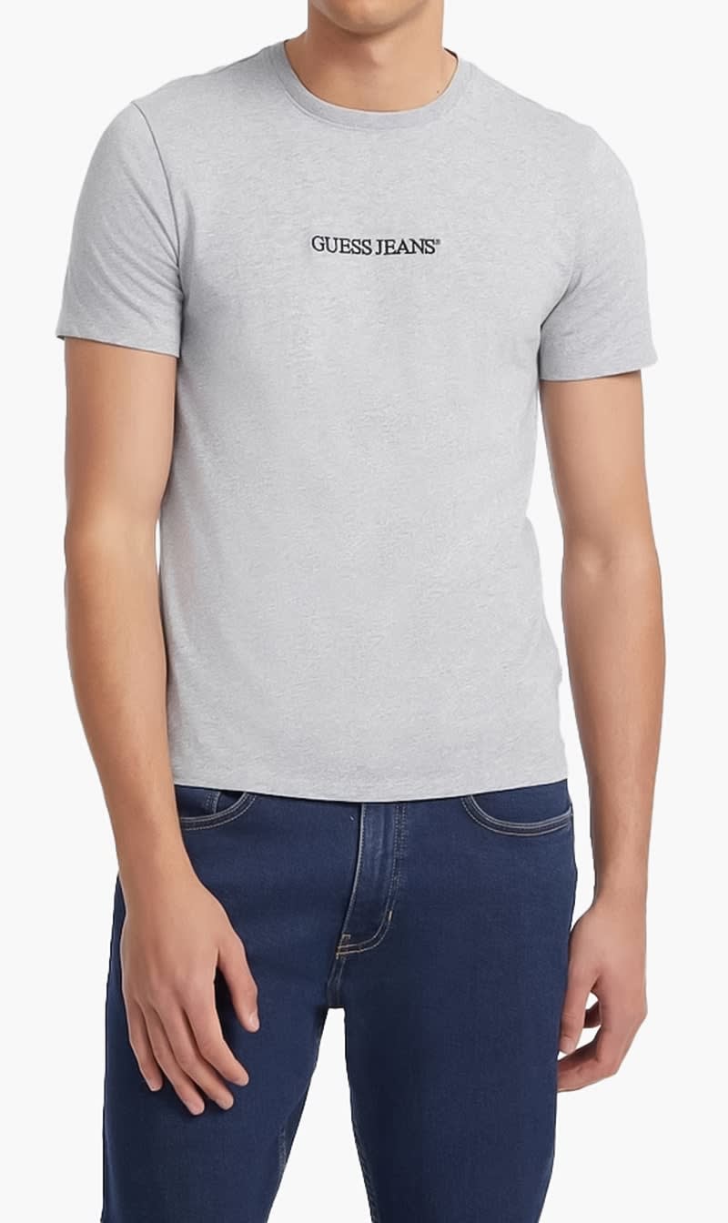 

Guess Grey Gj Ss Cn Slim Logo E - Organic Cotton 160gsm for Men | The Deal Outlet