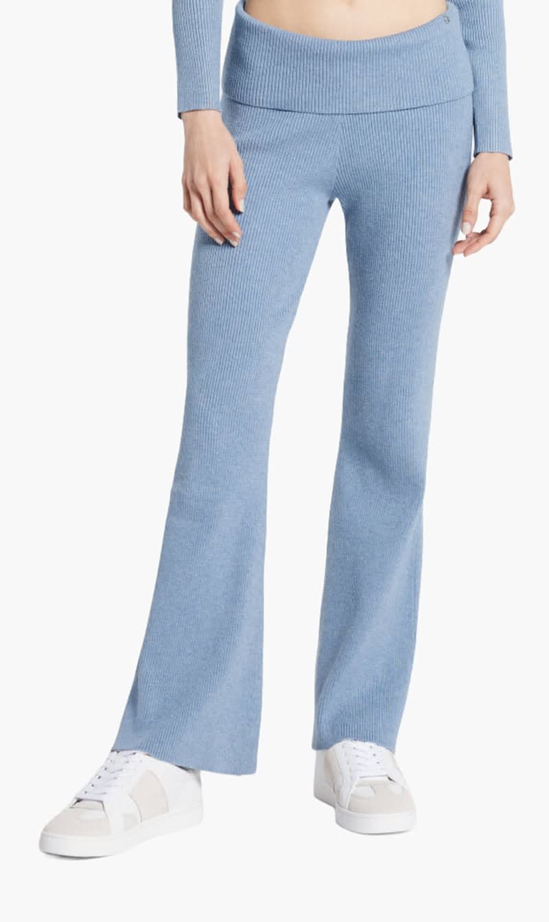

Guess Multi-color Foldover Rib Flare Nina Pant for Women | The Deal Outlet