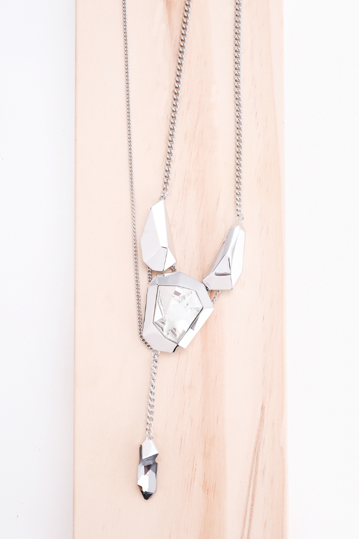 

SWAROVSKI Jean Paul Gaultier Reverse Y Necklace