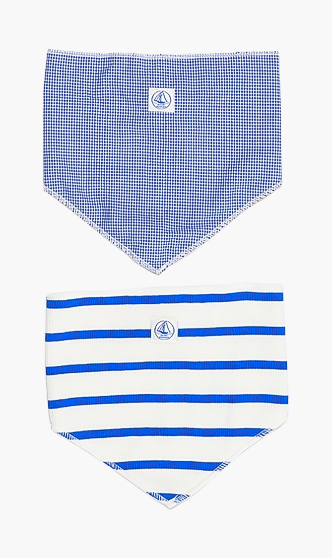 

Petit Bateau Bib Set