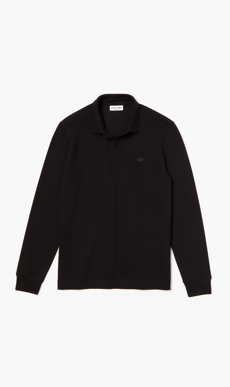 

Classic Fit Stretch Long Sleeve Polo Shirt