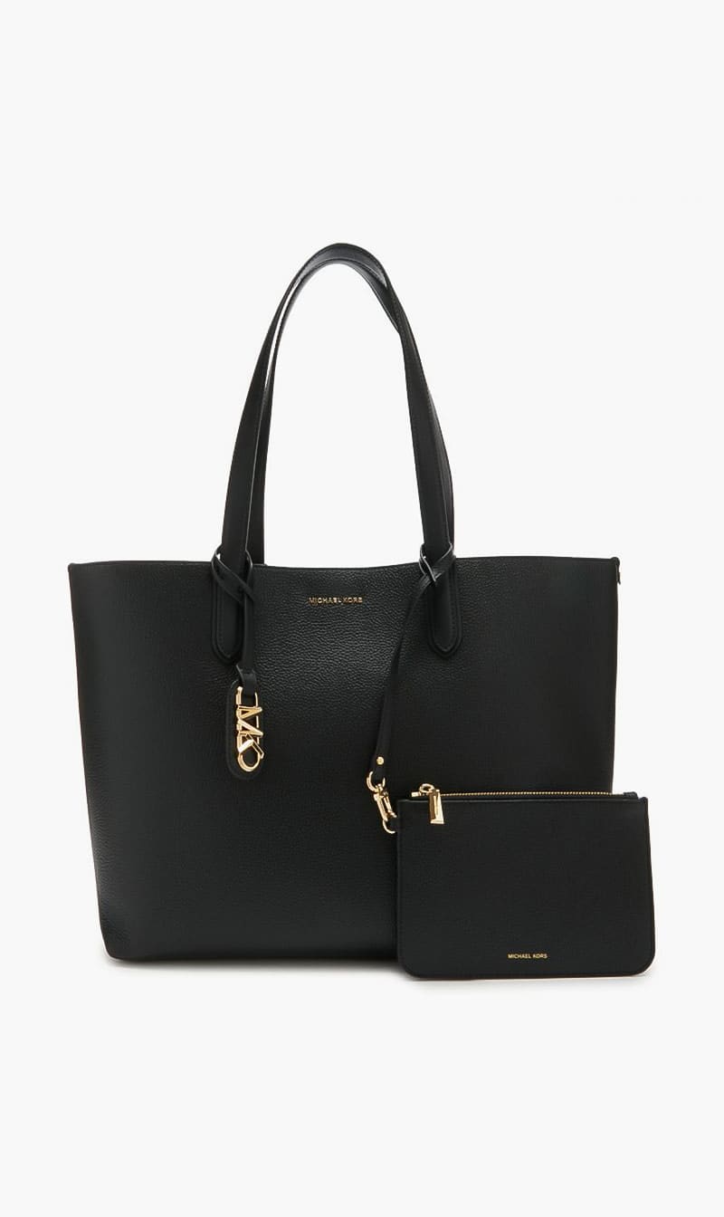 

Michael Kors Black Eliza Tote Bag for Women | The Deal Outlet