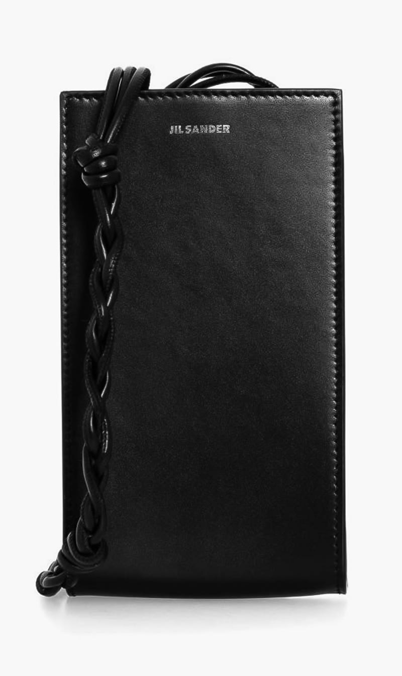 

Jil Sander Black Smartphone Leather Case for Men | The Deal Outlet