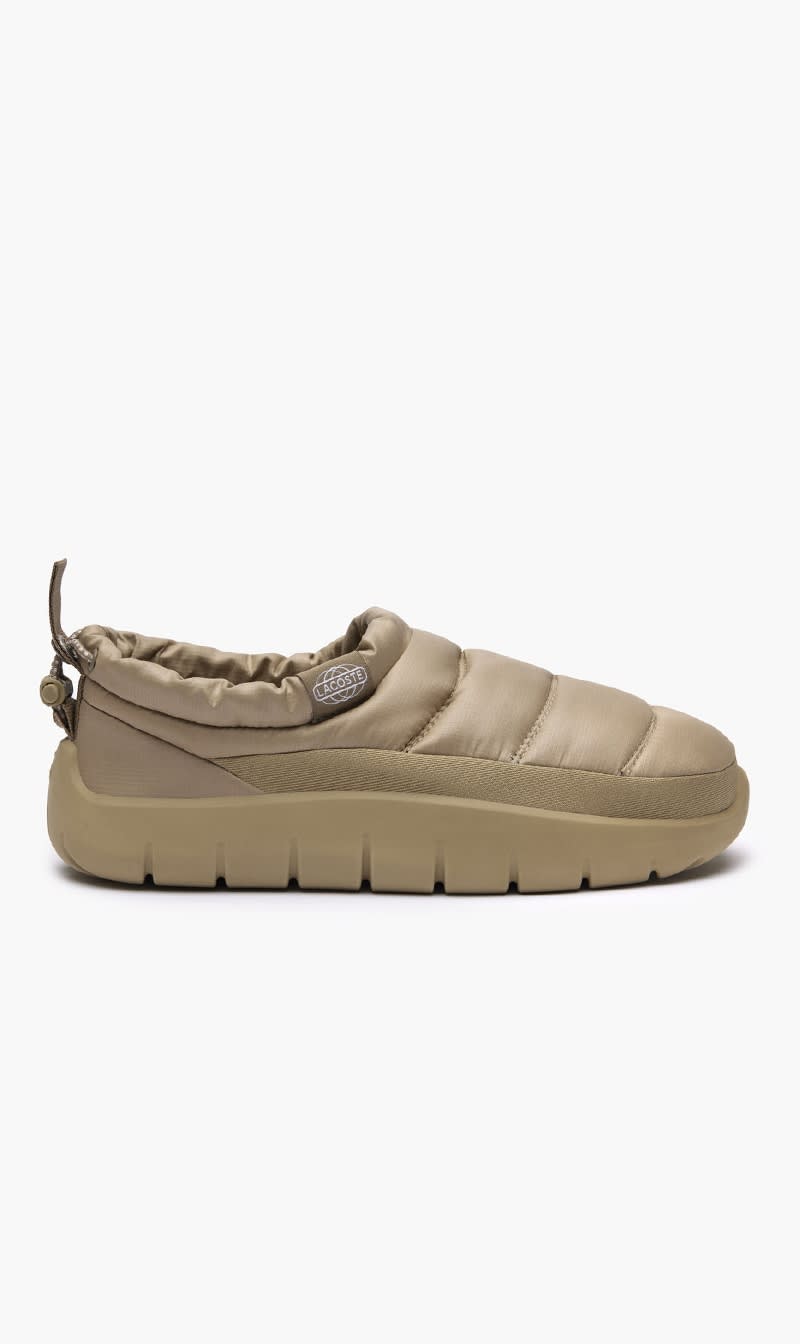 

Lacoste Brown Serve Slipper 223 1 Cma Blkblk for Men | The Deal Outlet
