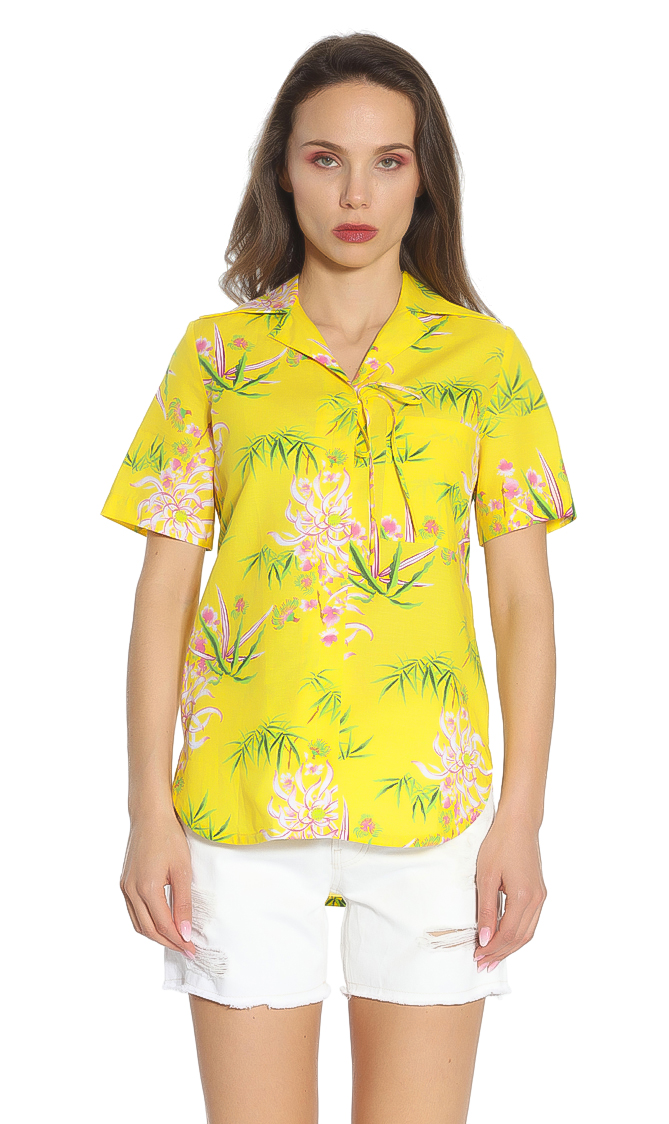 

Kenzo Hawaiian Knot Detail Shirt