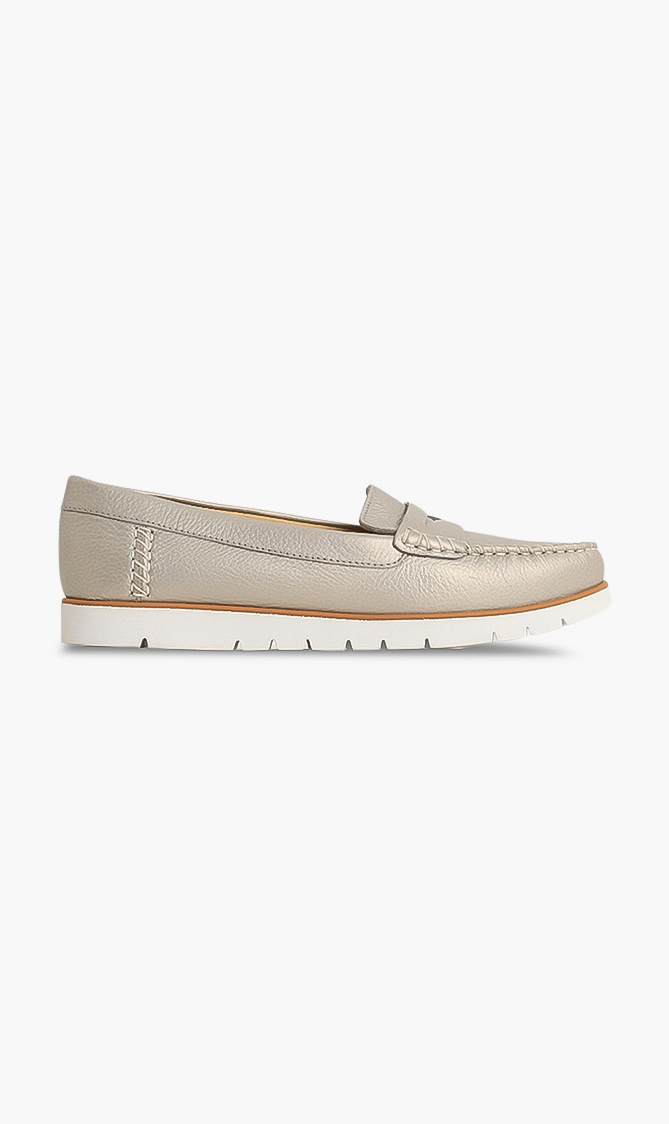 Geox Kookean Leather Moccasins