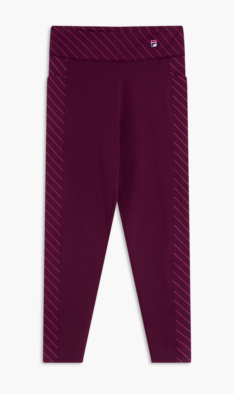 

Fila Pink Dual Style Legging for Women | The Deal Outlet