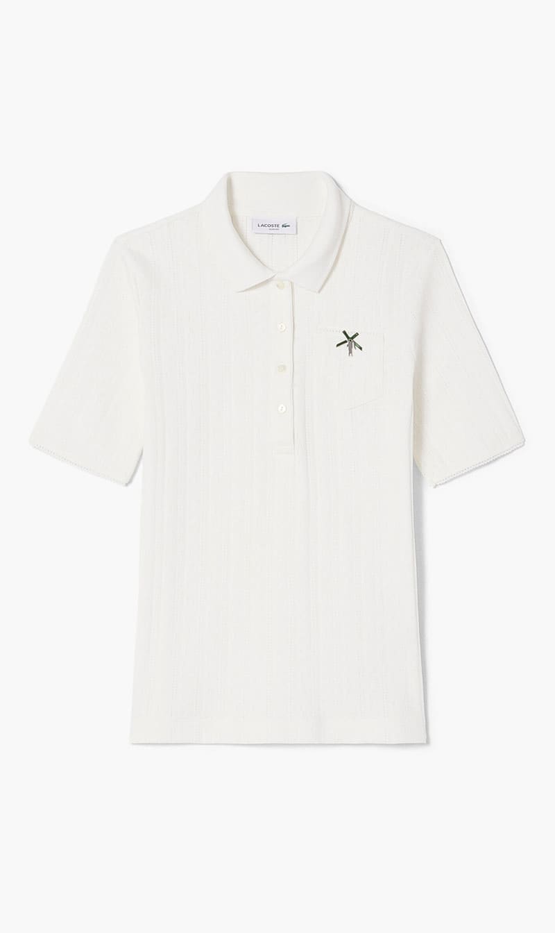 Lacoste White Polos for Women