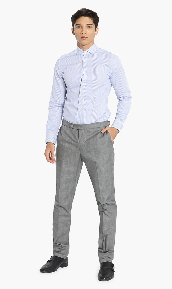 

Hackett London Kensington Slim Check Chino Pants