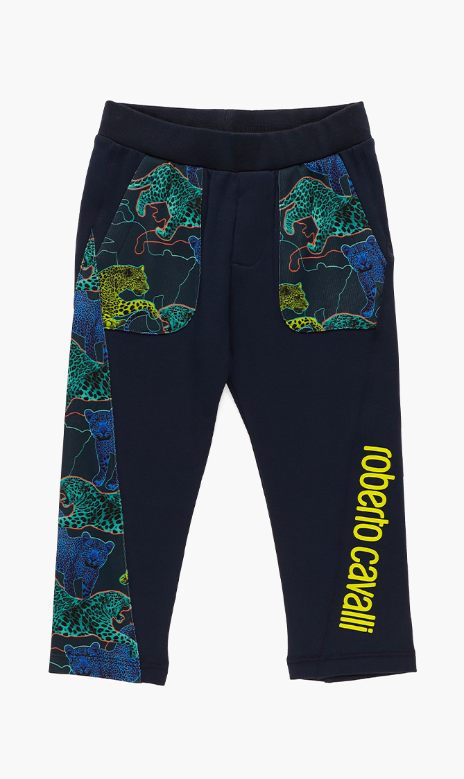 

Leopard Collage Jogger