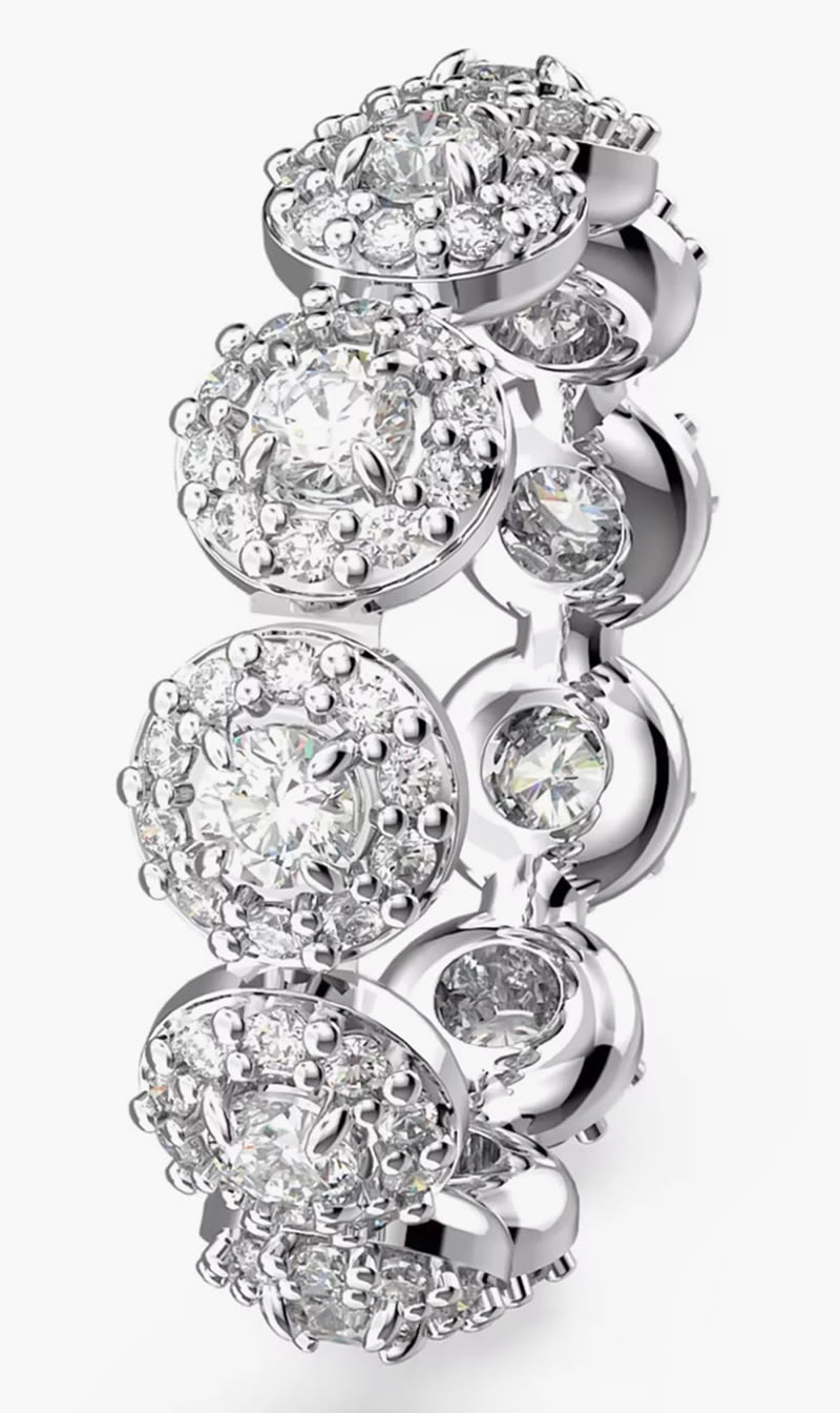 

Swarovski Others Sjc Constella Ring Band White/rhs 60mm for Women | The Deal Outlet