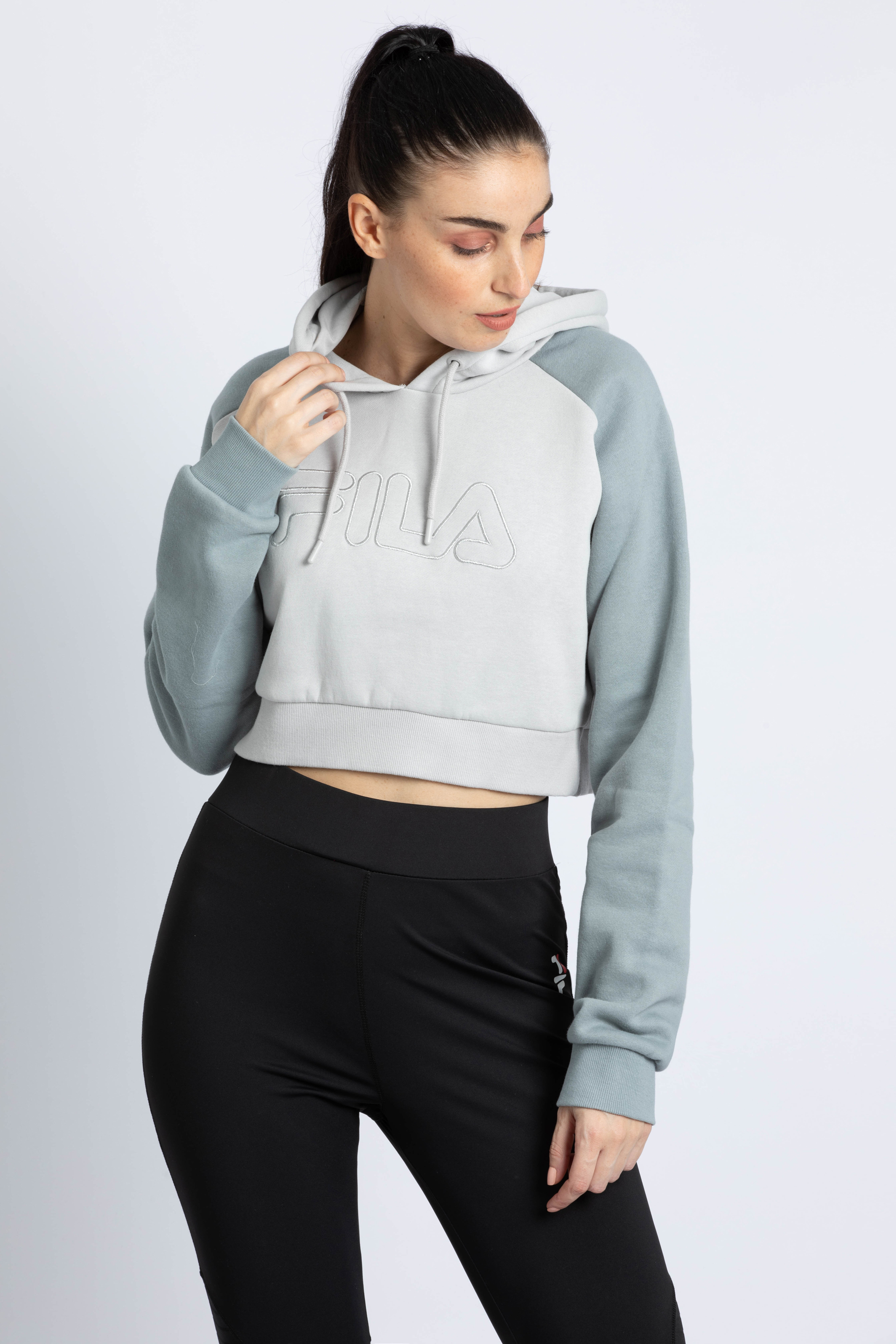 

Fila Valeria Colorblock Crop Hoodie