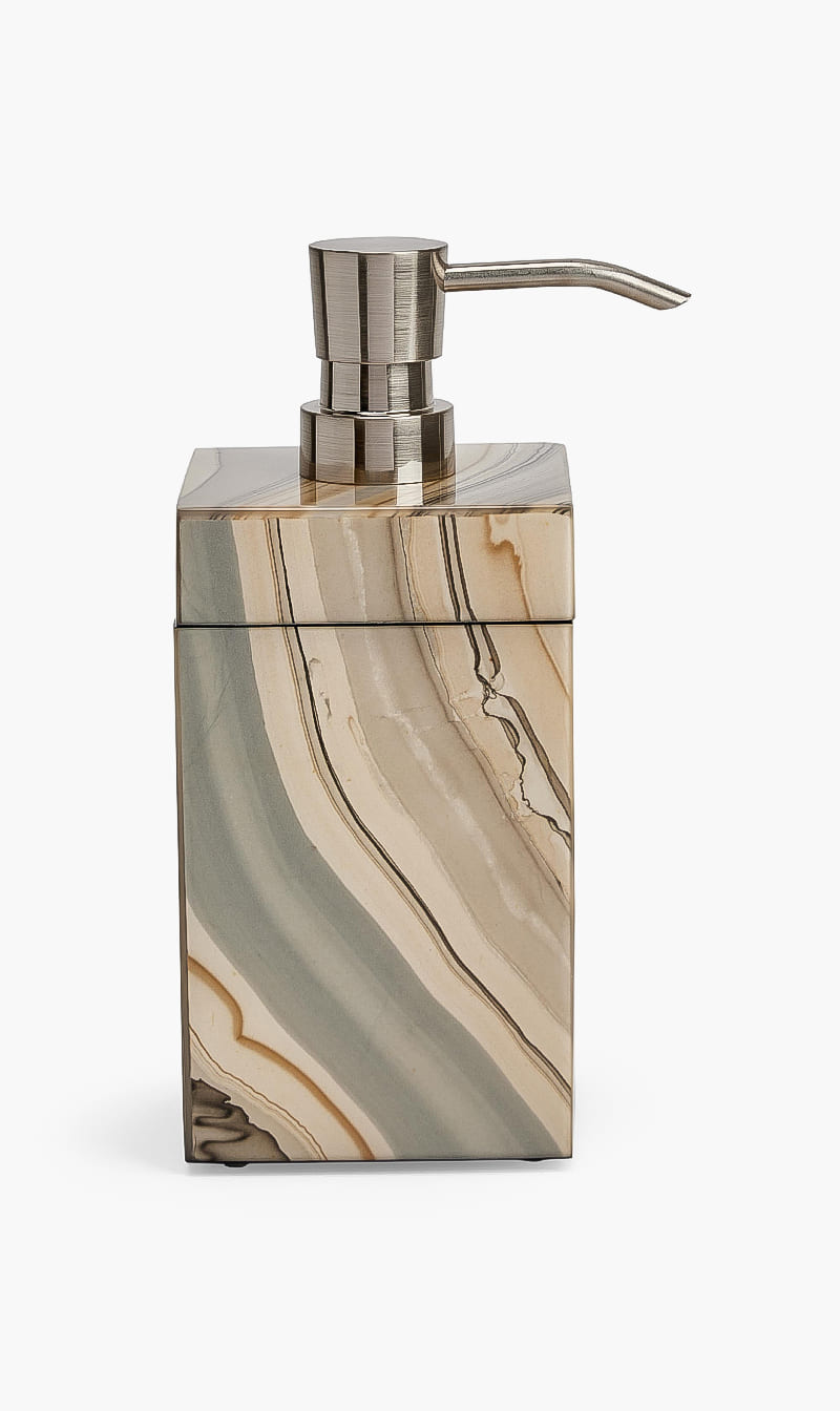 

Tucson Lacquer Soap Dispenser, Brown