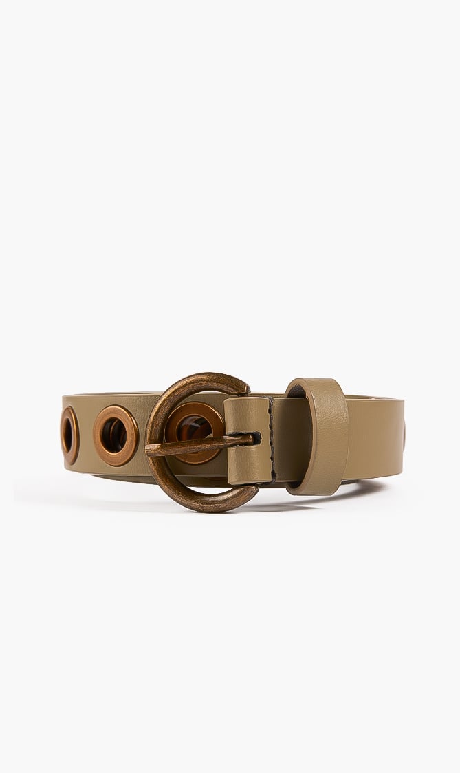 

Guess Brown Nellie Leather Belt for Women | The Deal Outlet