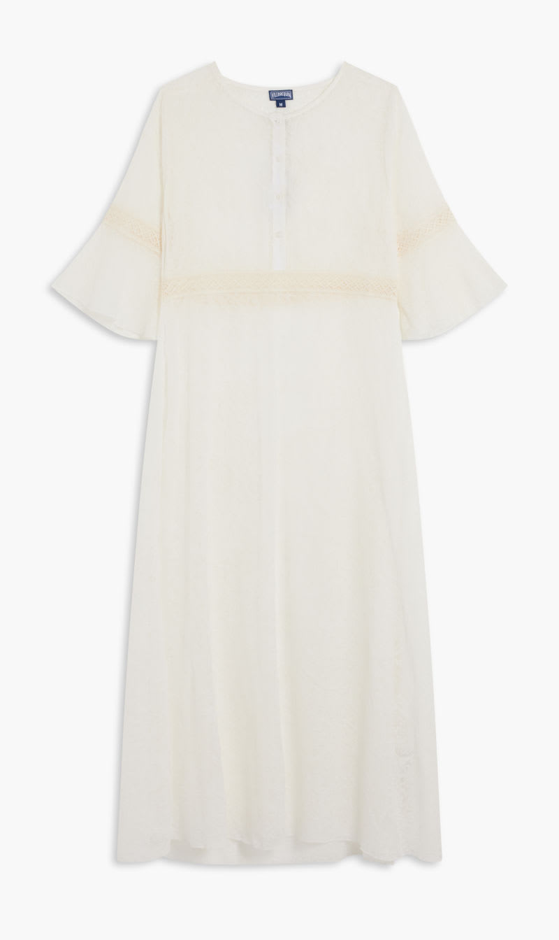 

Vilebrequin White Lysis Robe Cr24 Pais Emb Allov Craie for Women | The Deal Outlet