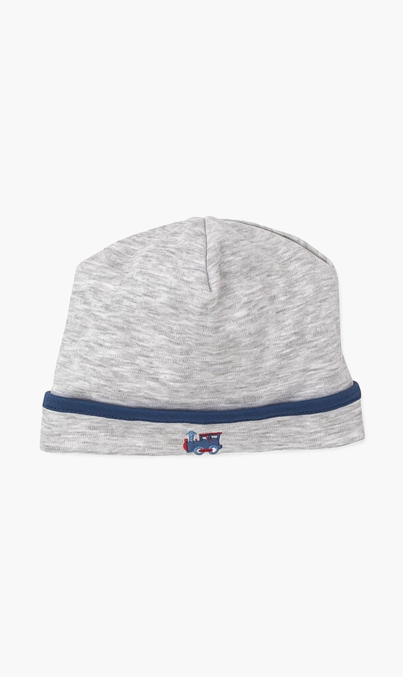 

Railway Train Embroidered Hat, Grey