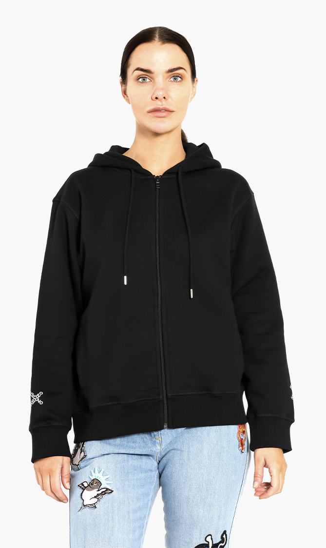 

Logo Zipped Hoodie