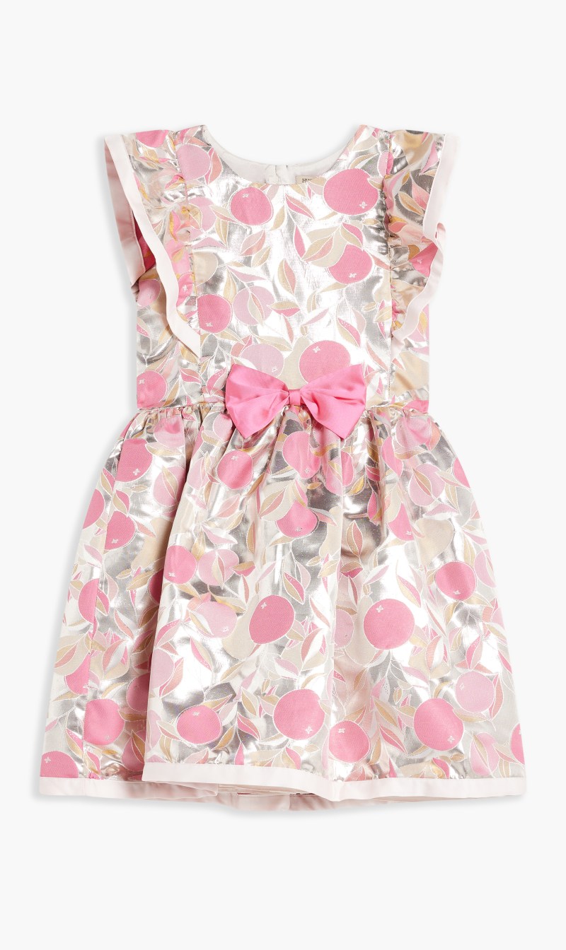

Hucklebones Multi-color Contrast Edge Bodice Dress for Kids | The Deal Outlet