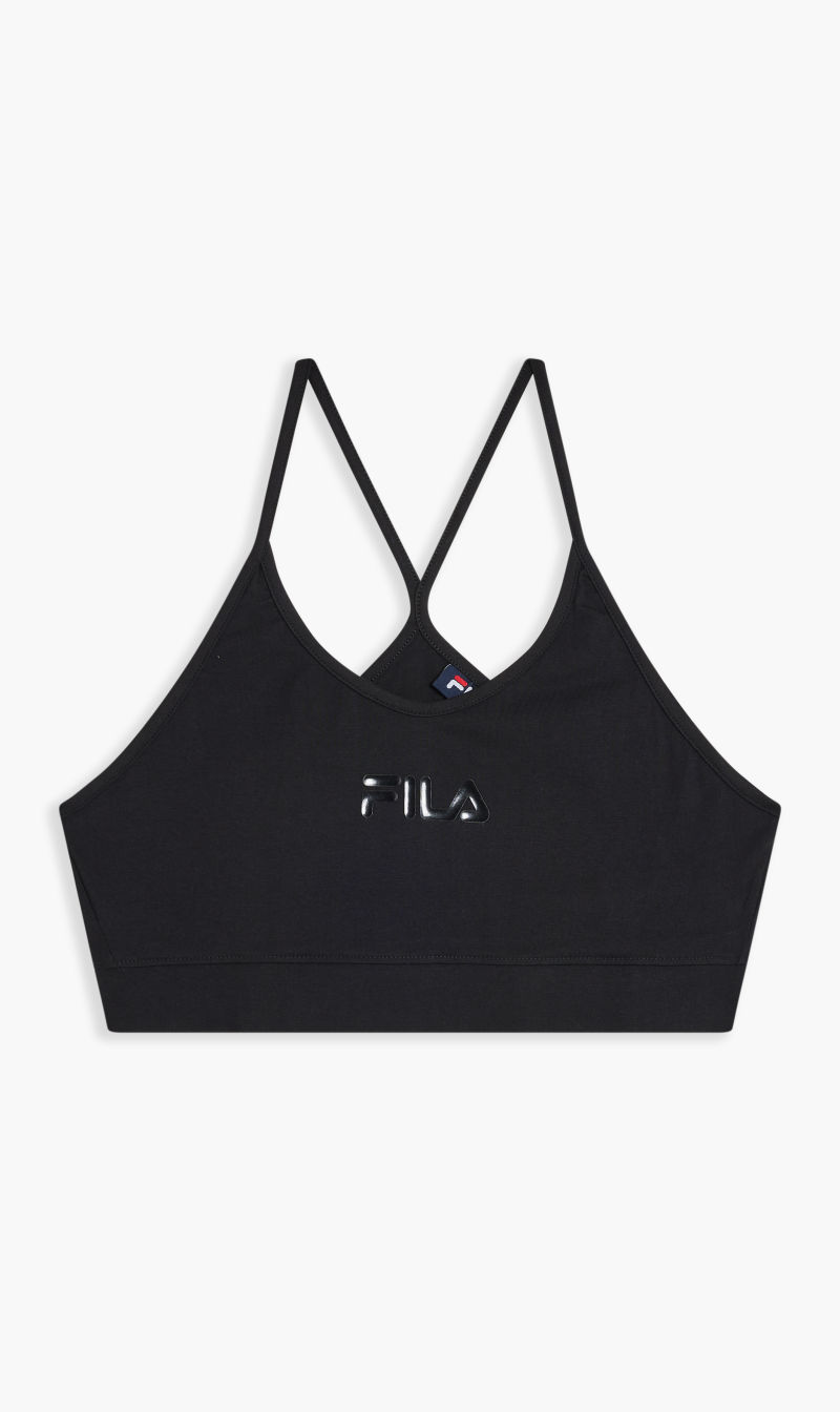 

Bra With Back Insert, Black
