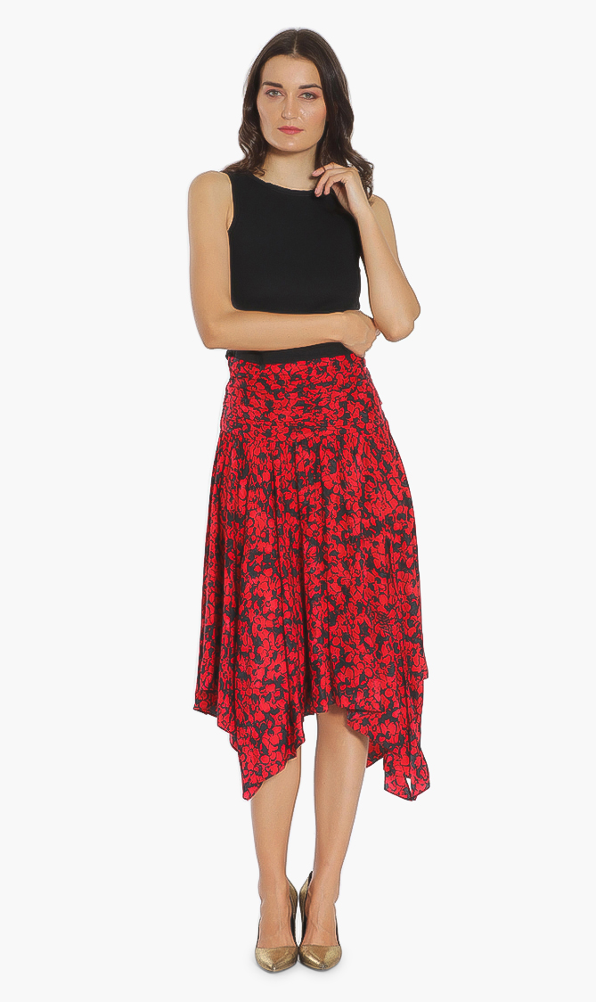 

Zadig & Voltaire Rock Jafar Silk Skirt