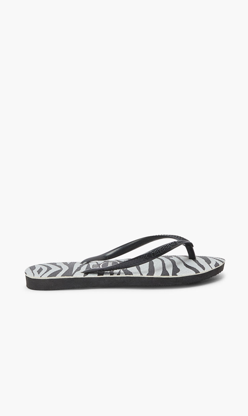 

Havaianas White Hav Slim Animals Glitter for Women | The Deal Outlet