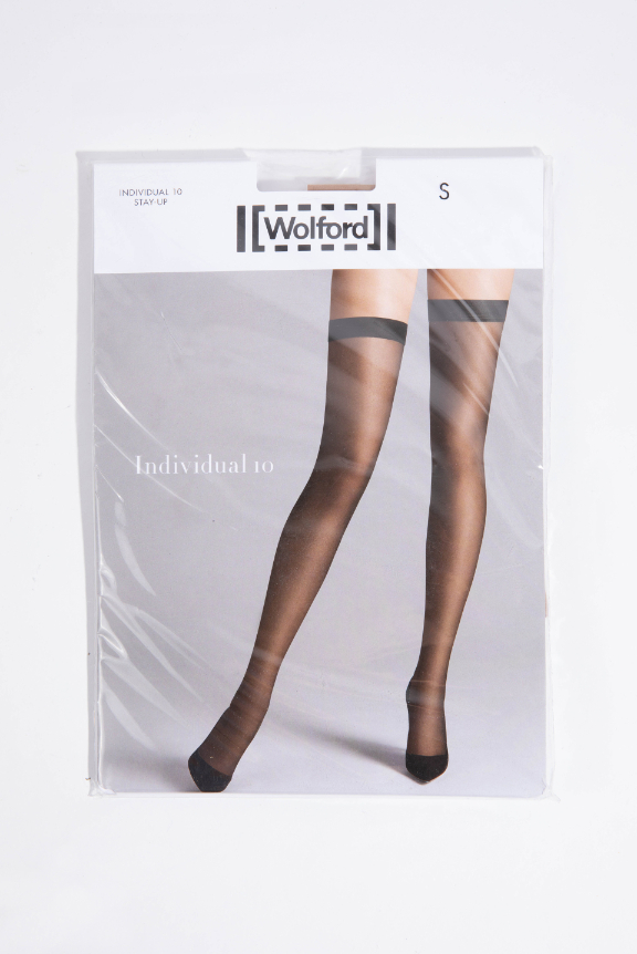 

WOLFORD Individual 10 Caramel Stay-up Stockings