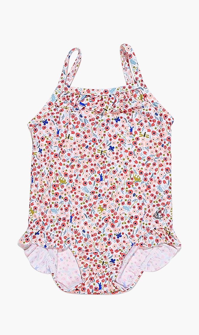 

Floral Print One-piece Swimsuit, Pink