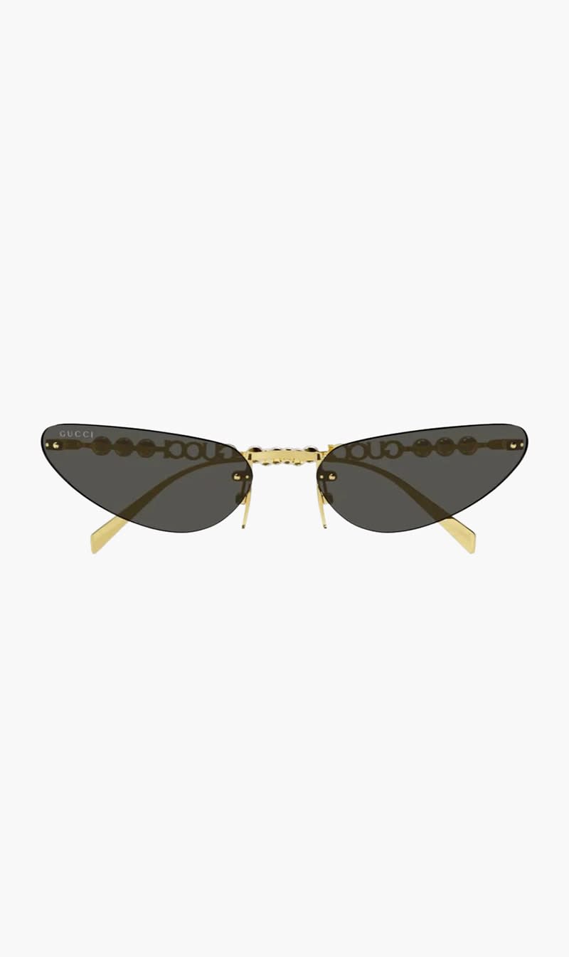 

Gucci Grey Rimless Sunglasses for Women | The Deal Outlet