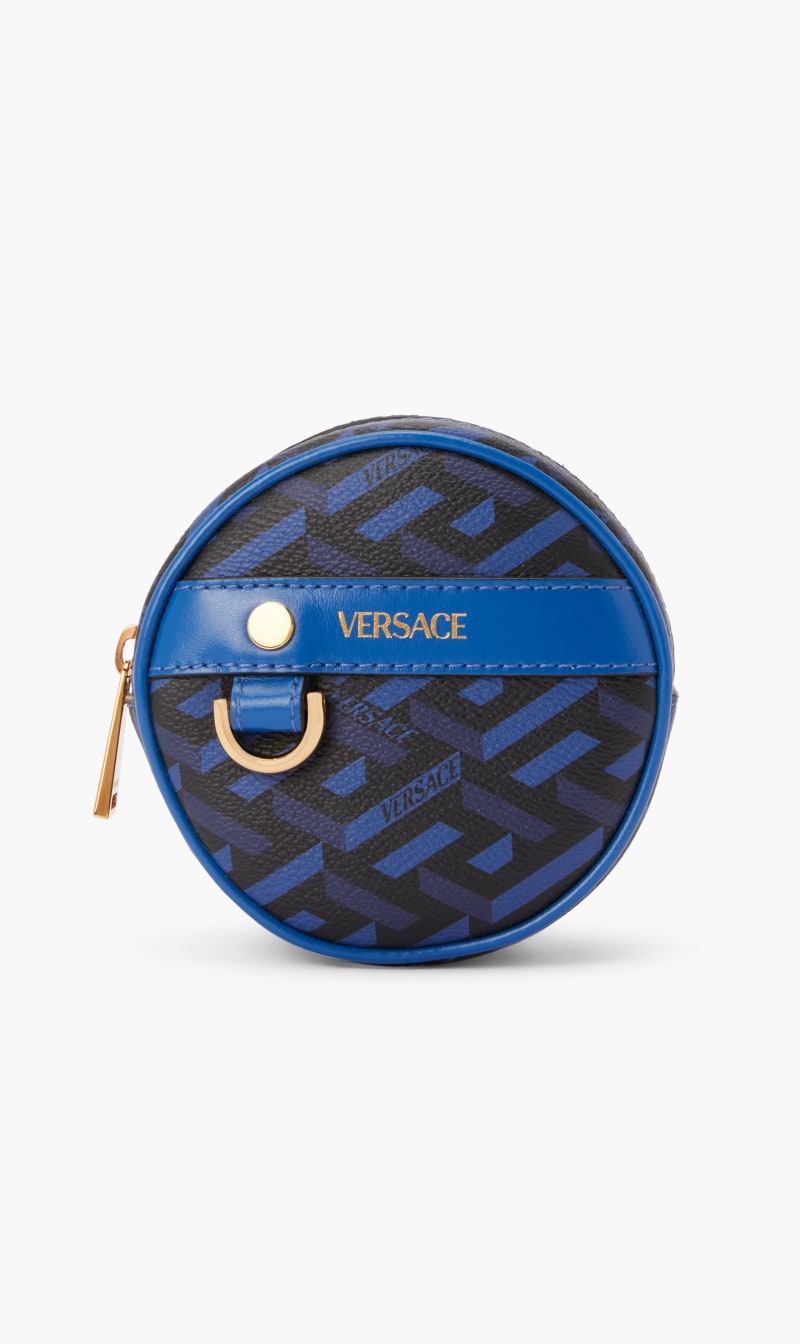 

La Greca Signature Modular Round Pouch, Multi-color