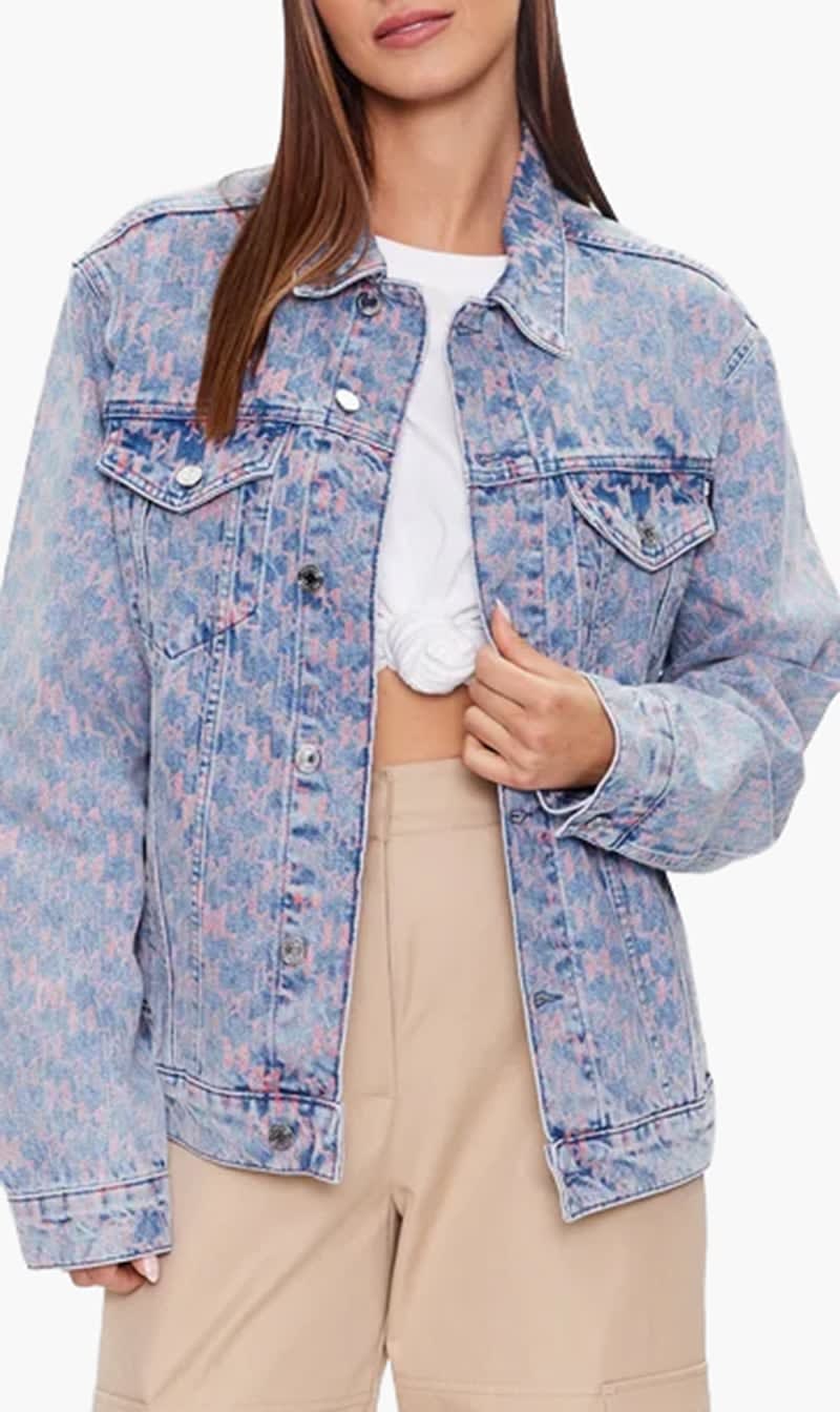 Karl Lagerfeld Multi-color Regular Fit Jacket for Women