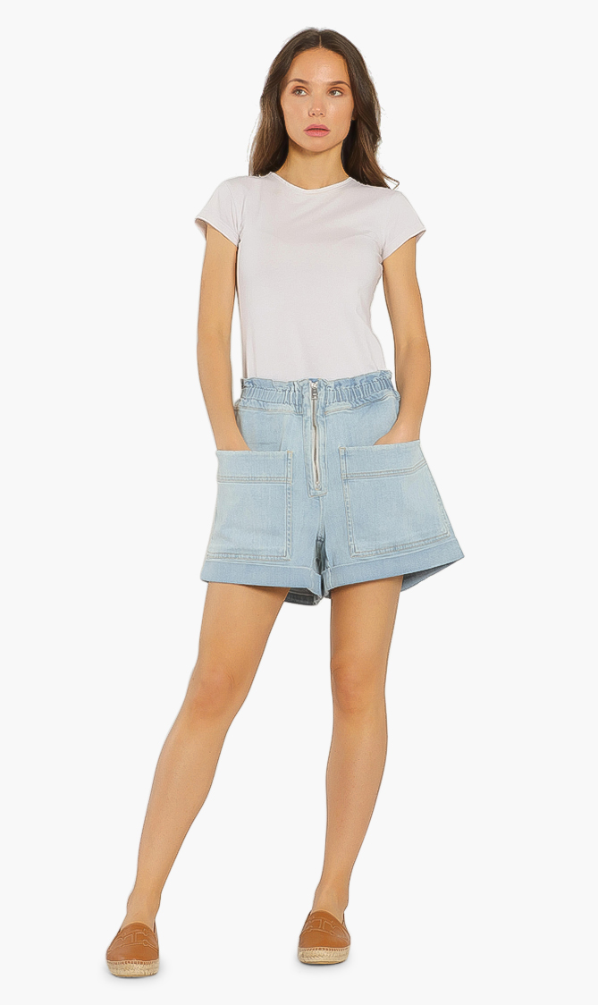 

Oversized Pocket Shorts, Blue