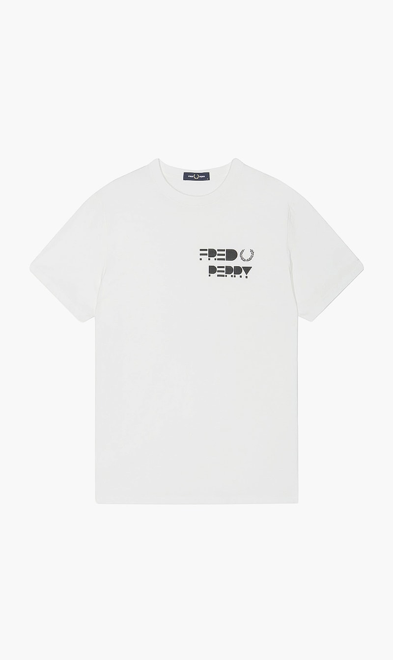 

Raised Graphic Tshirt, White