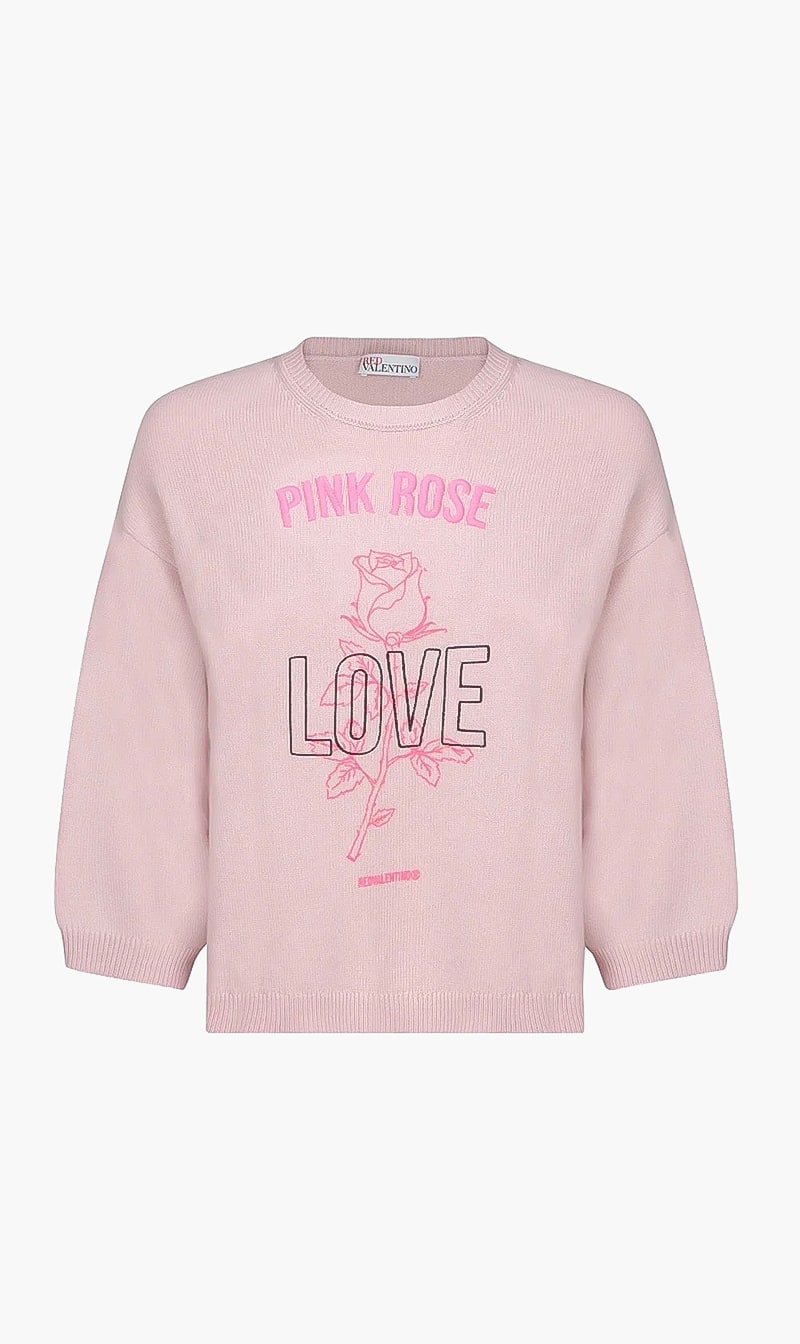 

Rose Love Sweater, Pink