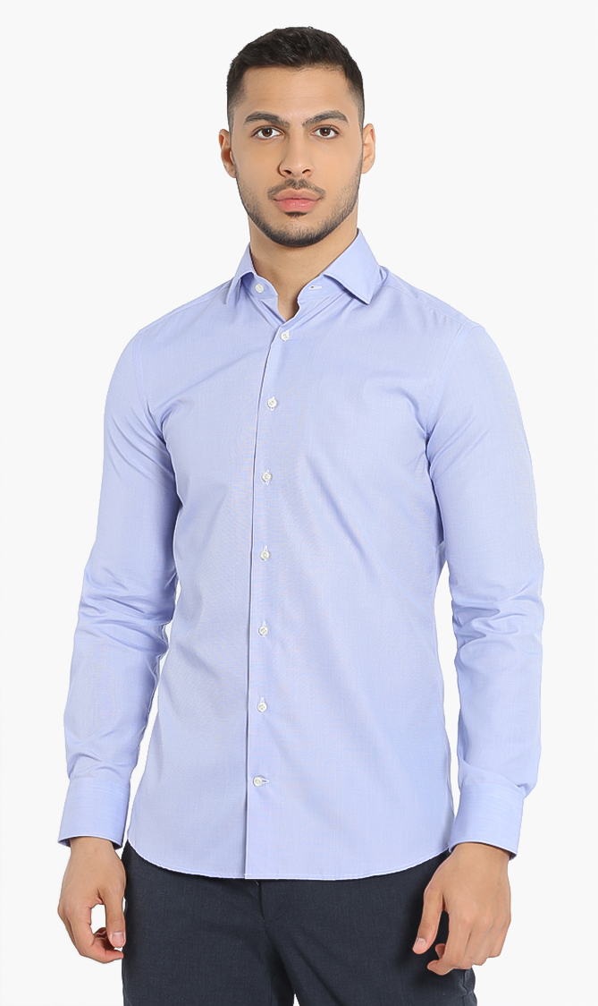 

Hackett London Mayfair Journey End On End Slim Fit Shirt