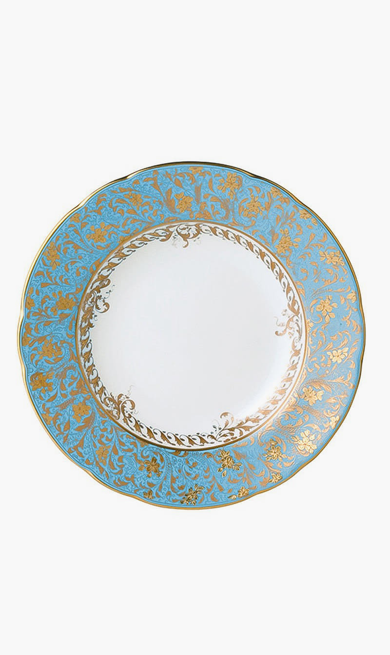 

Bernardaud Eden Turquoise Rim Soup Plate