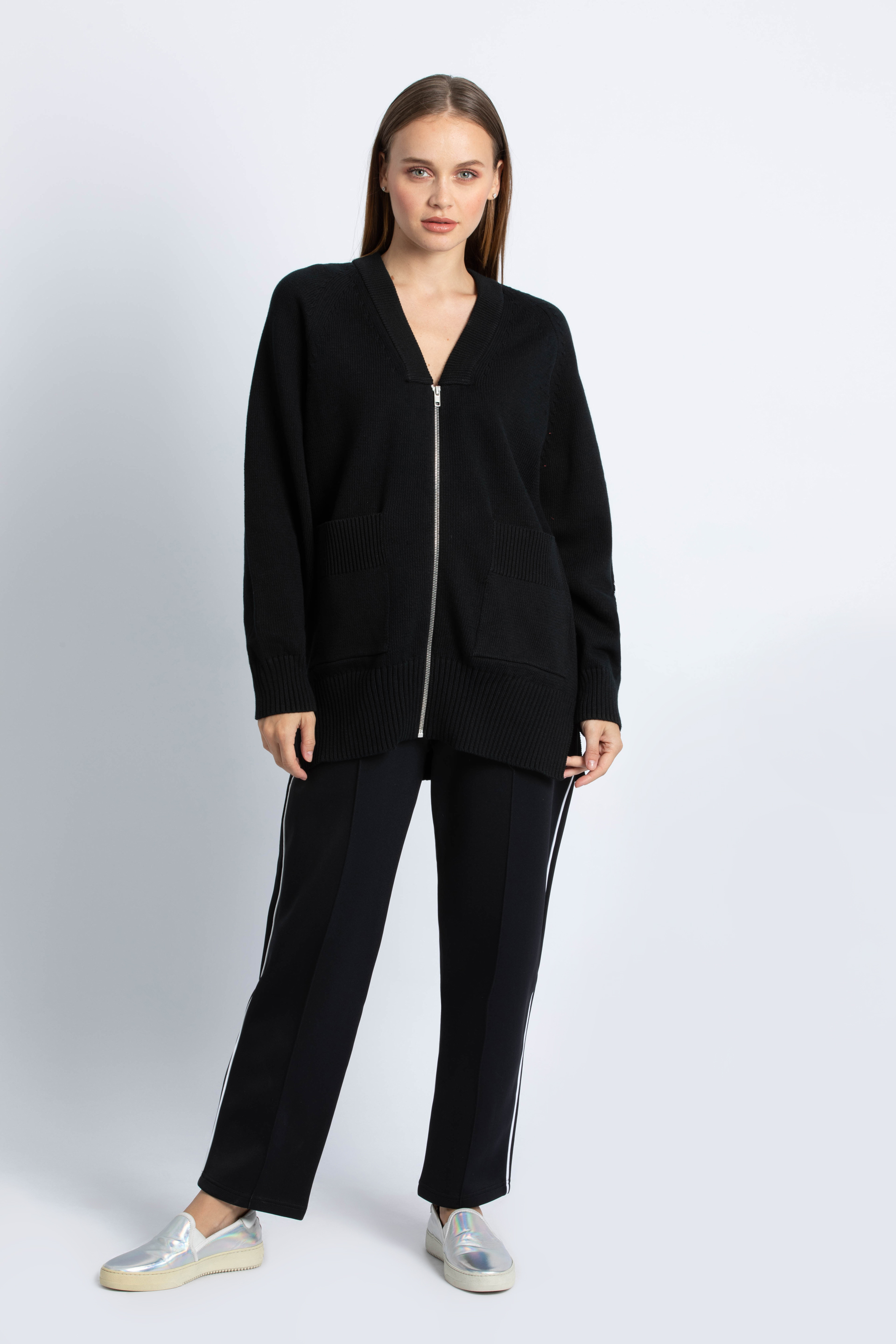 

Kenzo Logo Zipped Cardigan