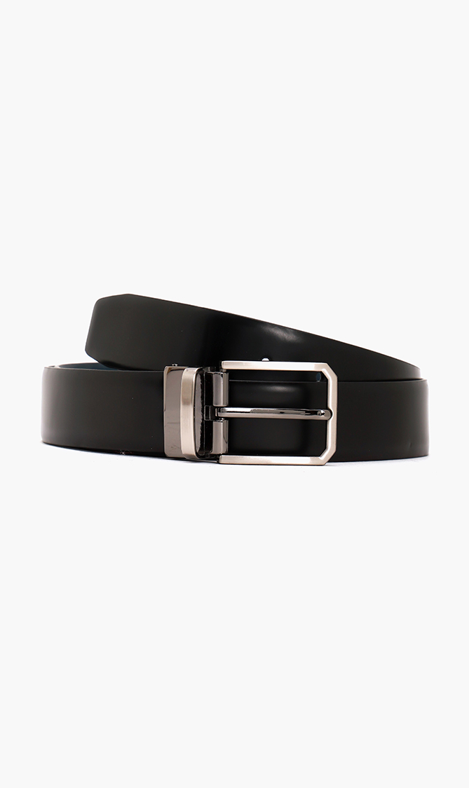 

Pal Zileri Reversible Smooth Leather Belt