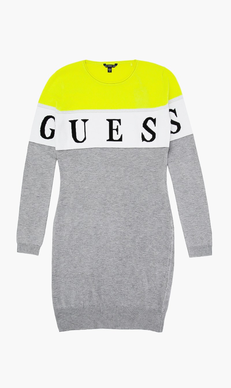 

![cdata[colorblock Logo Dress]]