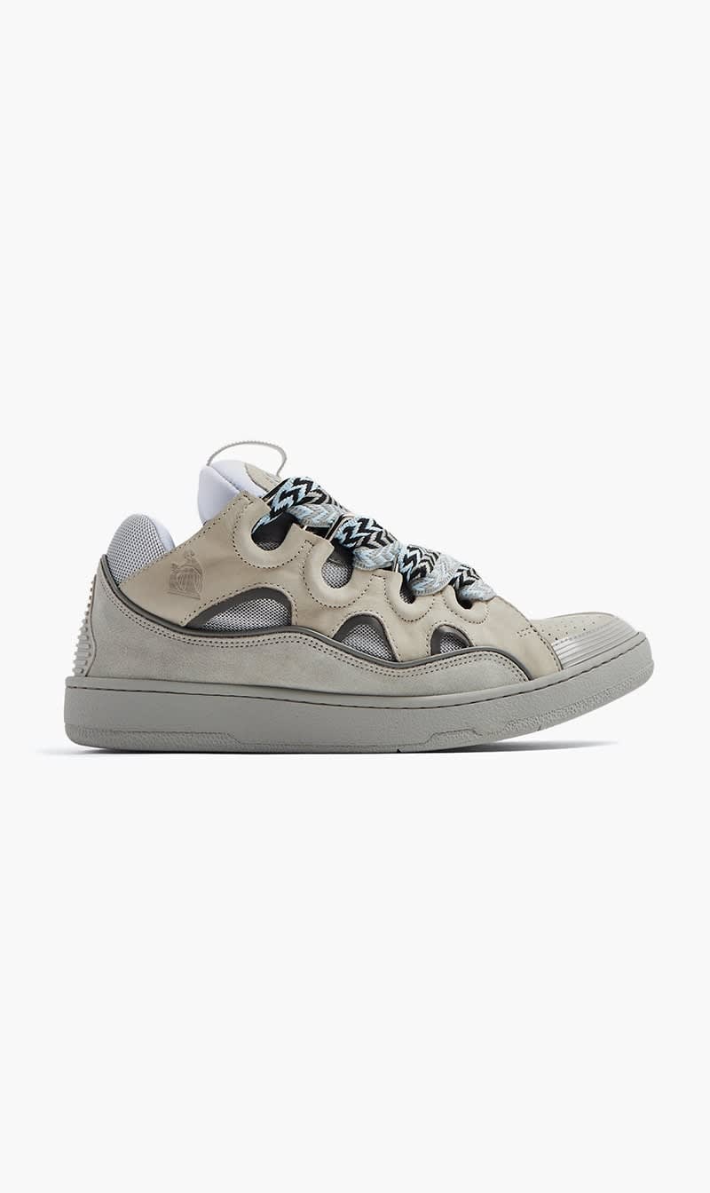 

Lanvin Grey Curb Sneakers for Men | The Deal Outlet