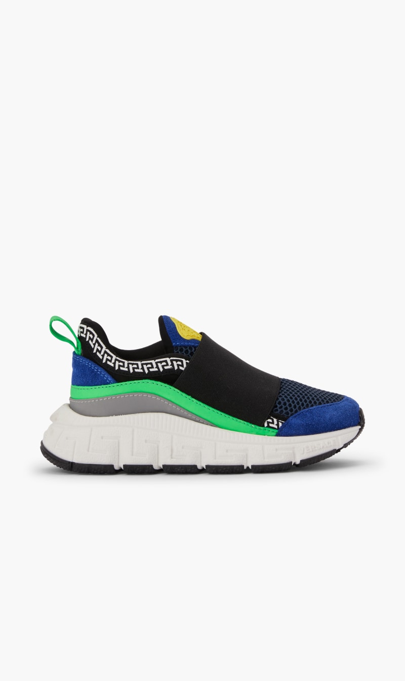 

Versace Black Sneaker Trigreca Rete+tess.gommato+crosta for Boys | The Deal Outlet